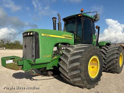 2007 John Deere 9520 Scraper Special 4WD Tractor