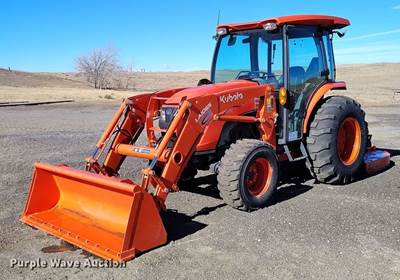 2023 Kubota MX5400HSTC Mfwd Tractor