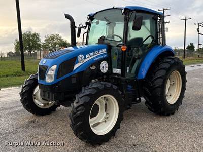2019 New Holland Powerstar 120 Mfwd Tractor