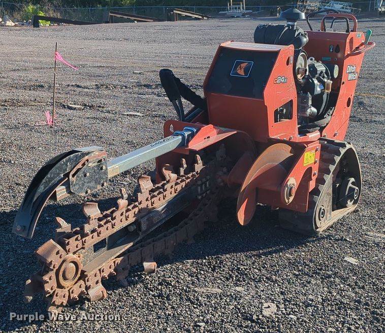 2019 Ditch Witch C24X Trencher For Sale, 75 Hours Edmond, OK OL9051