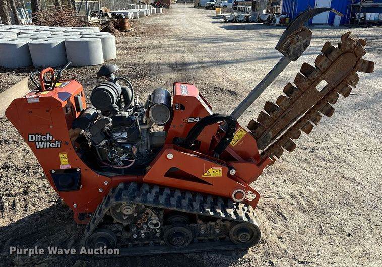 2019 Ditch Witch C24X Trencher For Sale, 174 Hours Tulsa, OK LK9644