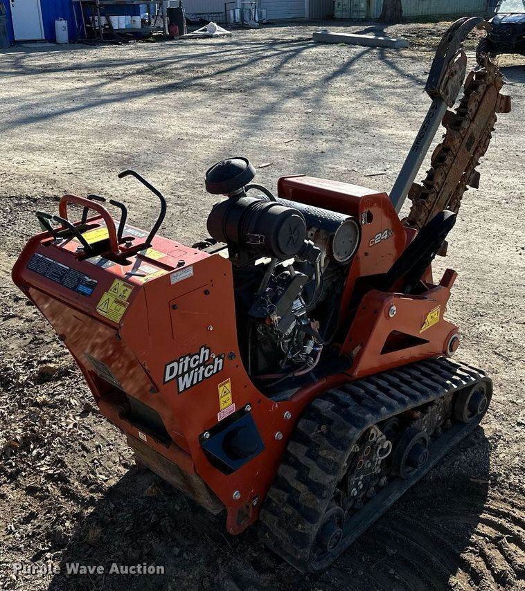 2019 Ditch Witch C24X Trencher For Sale, 174 Hours Tulsa, OK LK9644
