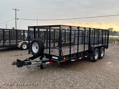 2022 Delco Utility Trailer