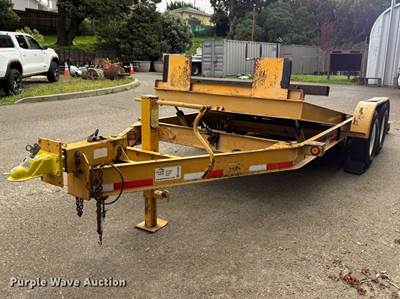 2000 Zieman Z-P21699 Tilt Deck Utility Trailer