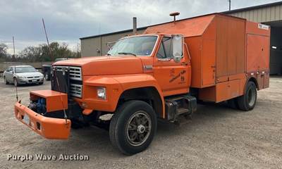 1992 Ford 8000 Sewer Jetter Truck