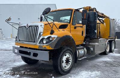 2013 International 7500 Hydrovac Truck