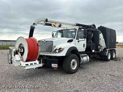 2017 International 7600 Sewer Jetter Truck