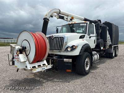 2018 International 7600 Sewer Jetter Truck
