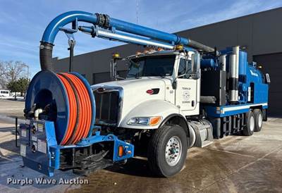 2014 Peterbilt 348 Sewer Jetter Truck