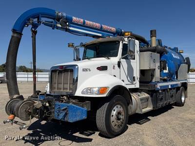 2017 Peterbilt 348 Sewer Jetter Truck