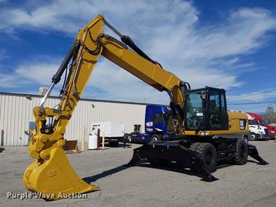 2015 Caterpillar M322D Wheeled Excavator