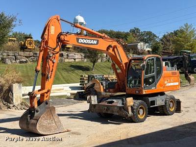 2007 Doosan DC190W Wheeled Excavator