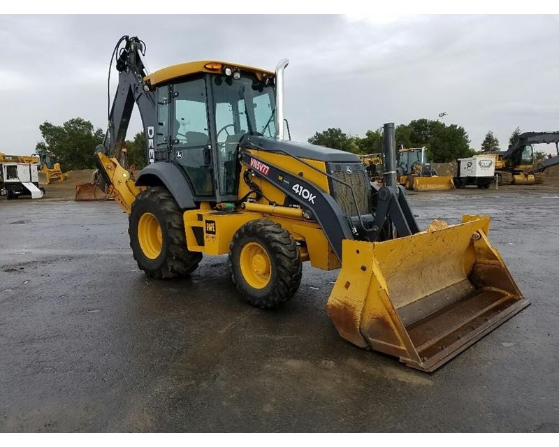 2014 John Deere 410K Loader Backhoe For Sale, 546 Hours Sacramento, CA EE257050