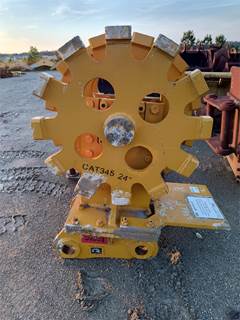 24" Wide Padfoot Compaction Wheel To Fit CAT 345/349/352 TB Linkage