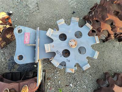 36" Wide Padfoot Compaction Wheel