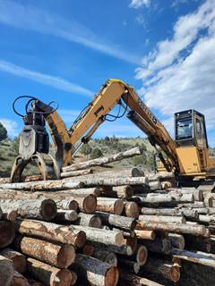 1998 John Deere 690E LC Log Loader