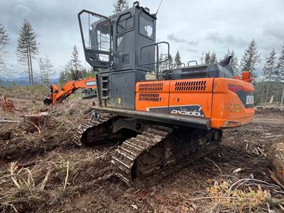 2021 Doosan DX300LL-5 Logging Processor For Sale, 5,592 Hours | Dallas ...