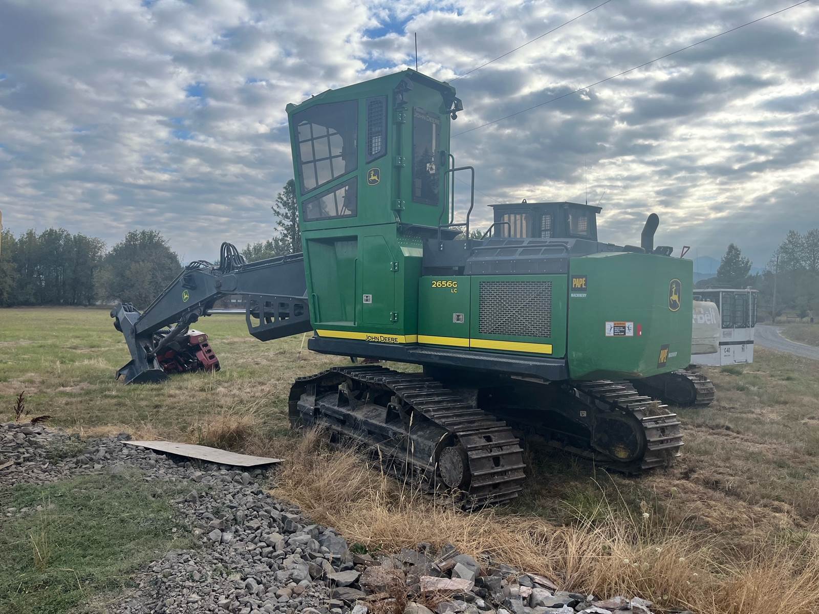 2018 John Deere 2656G LC with Waratah 623C Processor For Sale Dallas