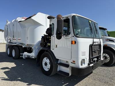Autocar Xpeditor Side Load Garbage Truck - Cummins, 345HP, 6 Speed Automatic