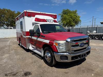 2013 Ford F-350 XLT SD Demers Ambulance Emergency Vehicle