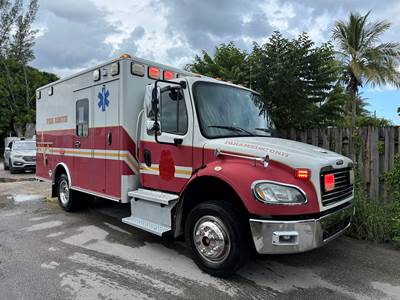 2012 Freightliner M2 Wheeled Coach Ambulance