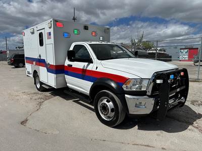 2016 Ram 4500 Frazer Ambulance
