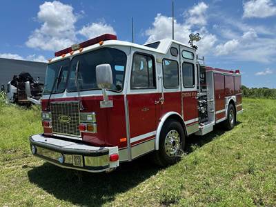 2002 E-One Cyclone Pumper Fire Truck