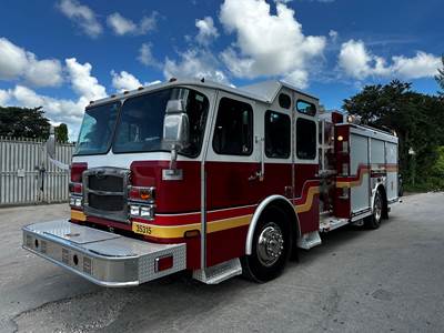 2010 E-One Typhoon Pumper Fire Truck