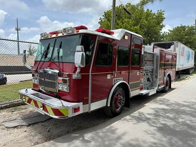 2005 E-One Typhoon Fire Truck
