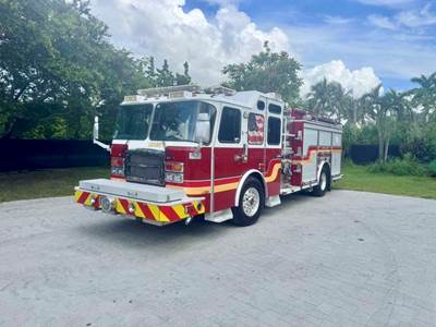 2014 E-One Typhoon Pumper Fire Truck
