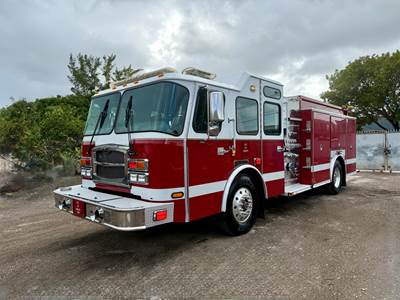 2010 E-One Typhoon Fire Truck