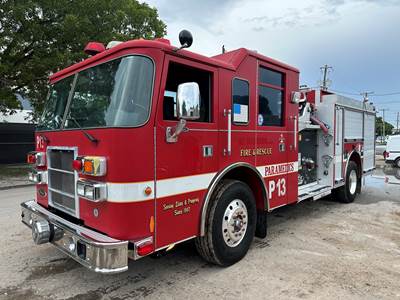 2000 Pierce Dash Paramedics Rescue Fire Truck