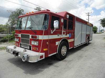 Pierce Saber Fire Truck