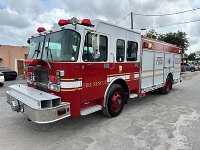 2002 Spartan Advantage Saulsbury Fire Rescue Truck