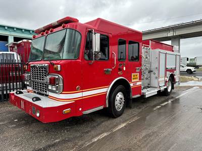 2011 Spartan Gladiator Rosenbauer Pumper Fire Truck