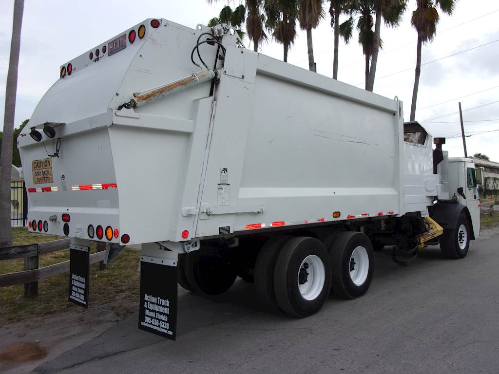 2009 Mack LE613 Heil 33 Yards Side Loader Refuse Garbage Truck For Sale