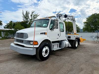 2009 Sterling Acterra American Hawk AH-1150TL Flatbed Grapple Truck