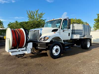 2009 International 7400 Aquatech Jetter Truck