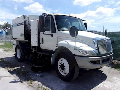 2012 International DuraStar 4300 Tymco 500X Regenerative Air Sweeper