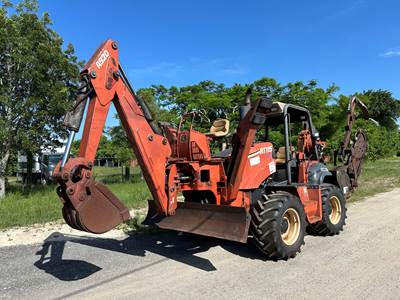 2001 Ditch Witch RT115 Ride On Trencher Cable Plow Combo