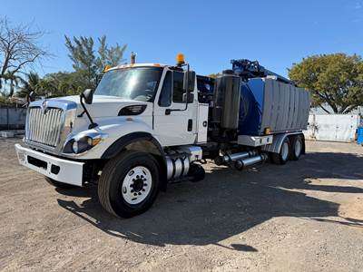 2018 International 7500 Aquatech B15 Combination Sewer Truck