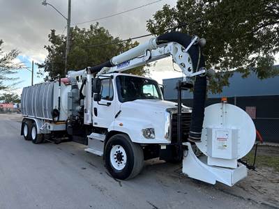 2015 Freightliner 114SD Aquatech Vacuum Jetter Combo Truck