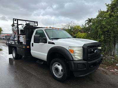 2012 Ford F-450 E.H. Wachs TRAV-L-VAC Valve Maintenance Truck