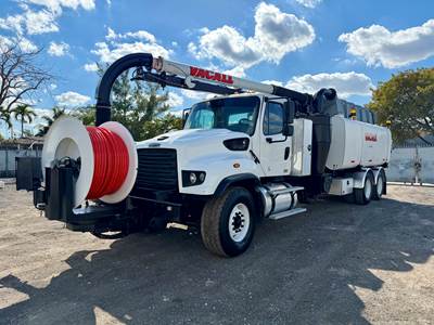 2018 Freightliner 114SD Vacall Combination Sewer Cleaner Truck