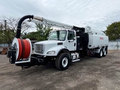 2009 Freightliner M2 Vacall Combination Sewer Truck