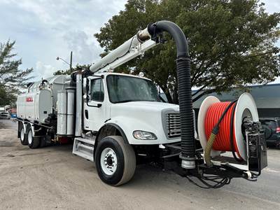 2009 Freightliner M2 Vacall Vacuum Jetter Combo Truck