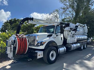 2015 International 7400 Vactor Plus Vacuum Jetter Combo