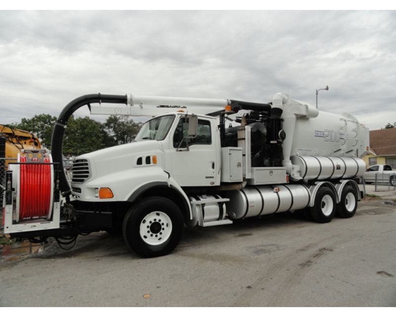 2007 Sterling 8500 Vacuum Truck VACTOR VACUUM/JETTER COMBO Truck For