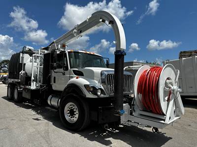 2009 International 7500 Super Products  Camel Vacuum Jetter Combo Truck