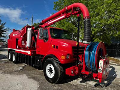 2004 Sterling L7500 Vac-con  Vacuum Jetter Combo Truck